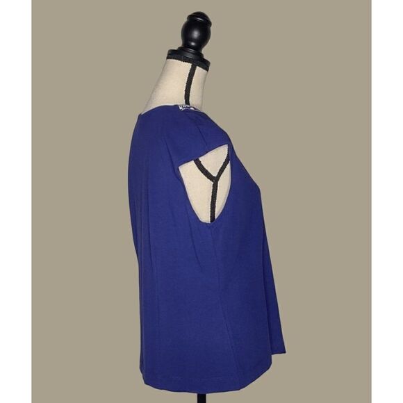 Zozo Bilberry Embroidered Cotton Blend Top Size Large NWT - Picture 3 of 9